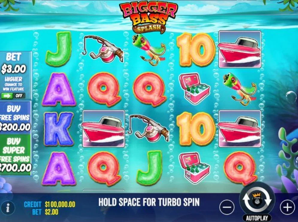 Bigger Bass Splash Slot